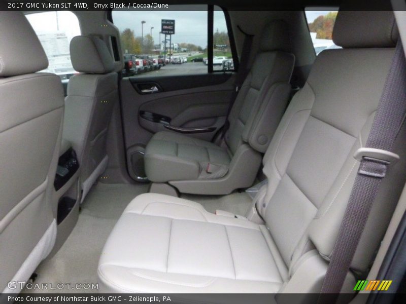 Rear Seat of 2017 Yukon SLT 4WD