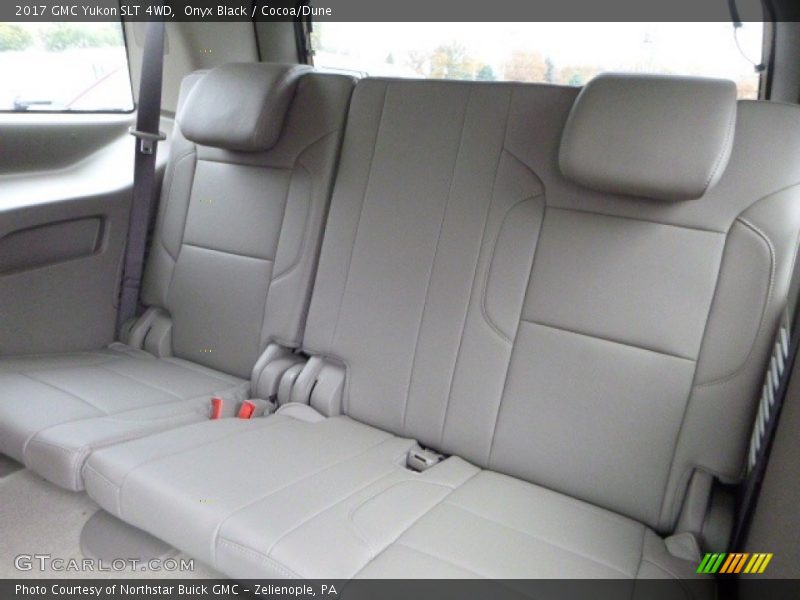 Rear Seat of 2017 Yukon SLT 4WD