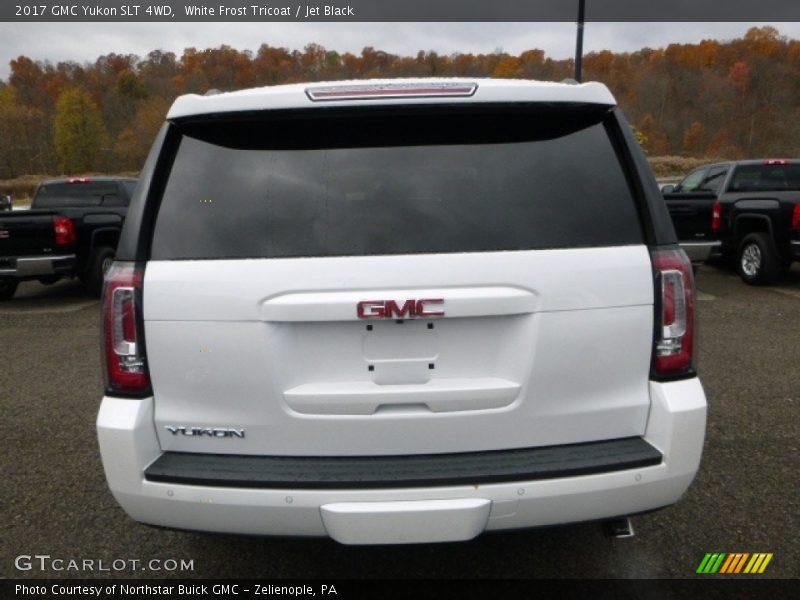 White Frost Tricoat / Jet Black 2017 GMC Yukon SLT 4WD