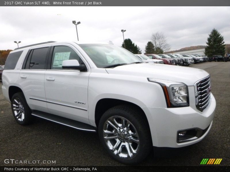  2017 Yukon SLT 4WD White Frost Tricoat