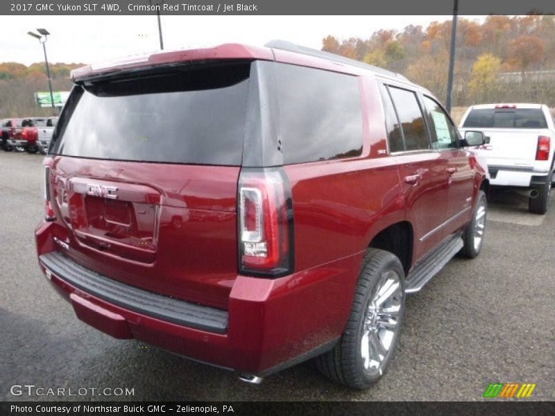 Crimson Red Tintcoat / Jet Black 2017 GMC Yukon SLT 4WD