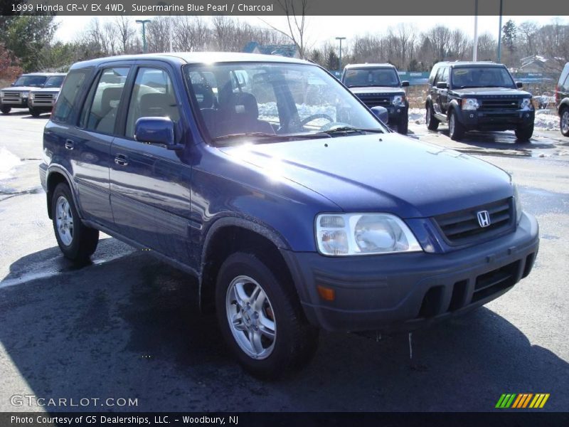 Supermarine Blue Pearl / Charcoal 1999 Honda CR-V EX 4WD