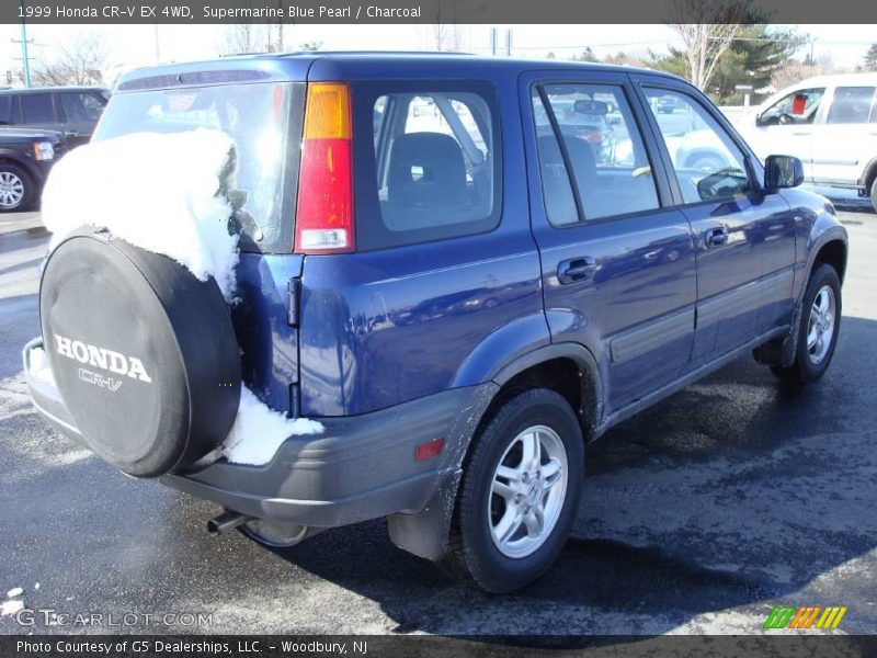 Supermarine Blue Pearl / Charcoal 1999 Honda CR-V EX 4WD