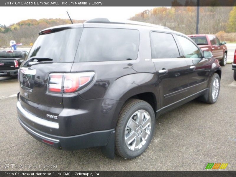 Iridium Metallic / Ebony 2017 GMC Acadia Limited AWD
