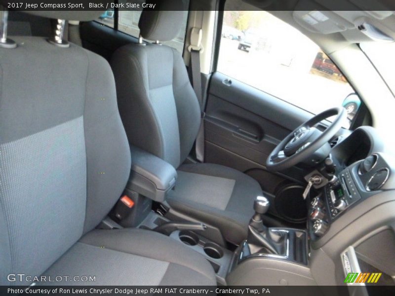 Front Seat of 2017 Compass Sport