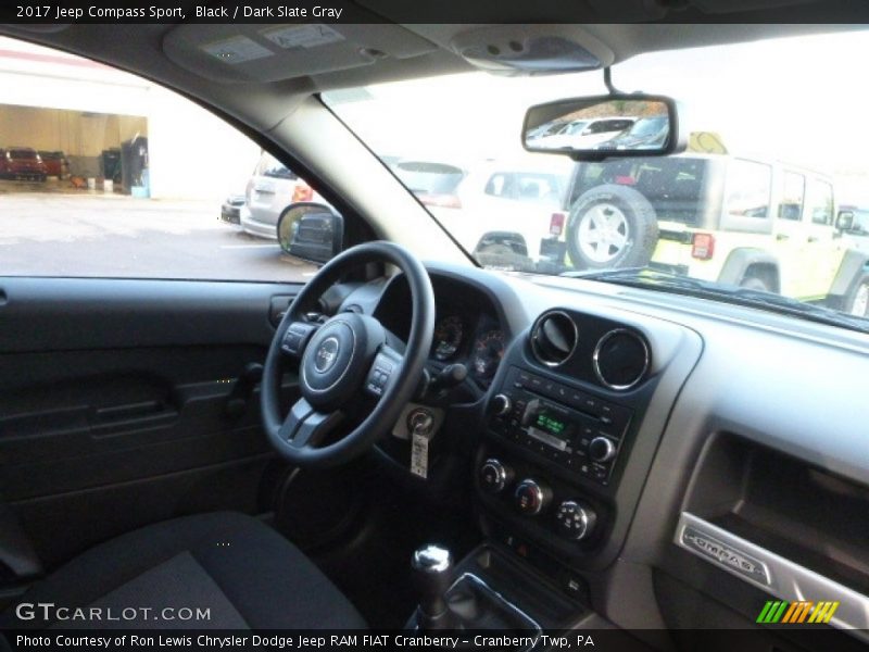 Dashboard of 2017 Compass Sport