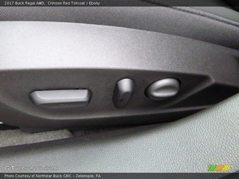 Crimson Red Tintcoat / Ebony 2017 Buick Regal AWD