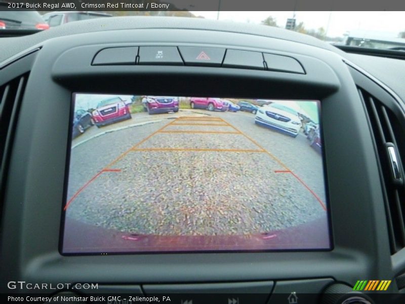 Crimson Red Tintcoat / Ebony 2017 Buick Regal AWD
