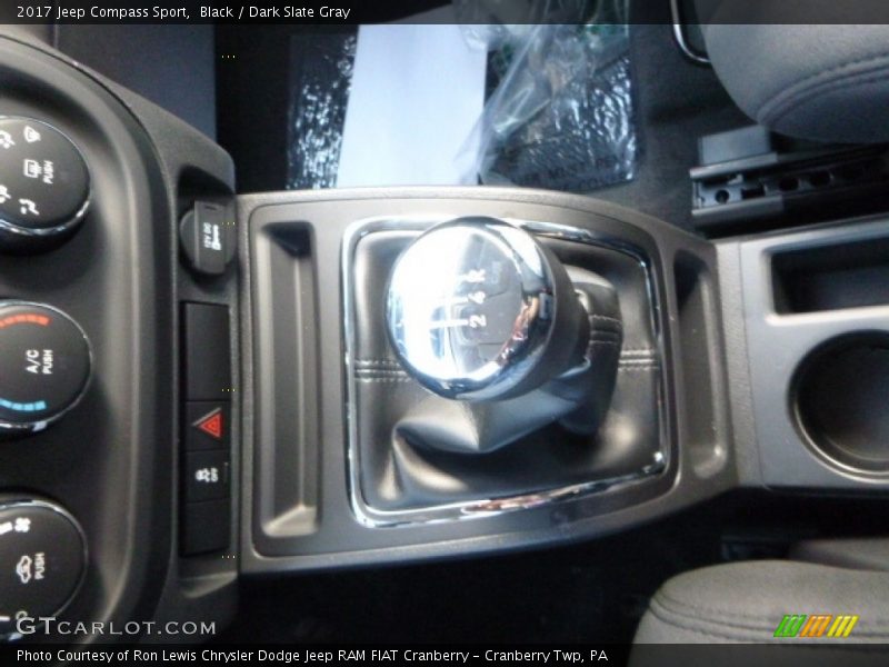  2017 Compass Sport 5 Speed Manual Shifter