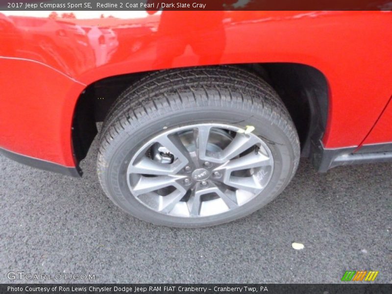Redline 2 Coat Pearl / Dark Slate Gray 2017 Jeep Compass Sport SE