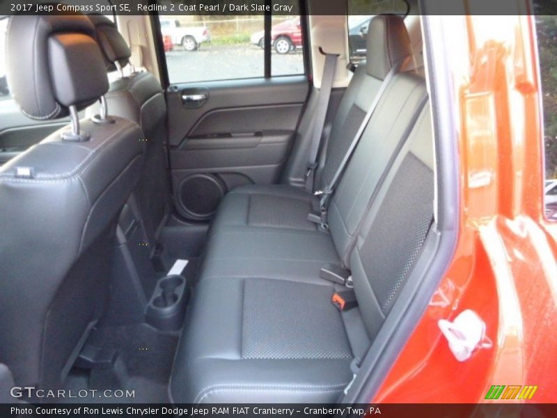 Rear Seat of 2017 Compass Sport SE