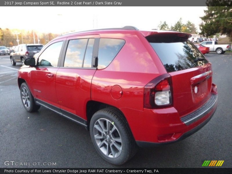 Redline 2 Coat Pearl / Dark Slate Gray 2017 Jeep Compass Sport SE