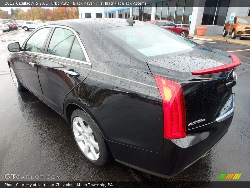 Black Raven / Jet Black/Jet Black Accents 2013 Cadillac ATS 2.0L Turbo AWD