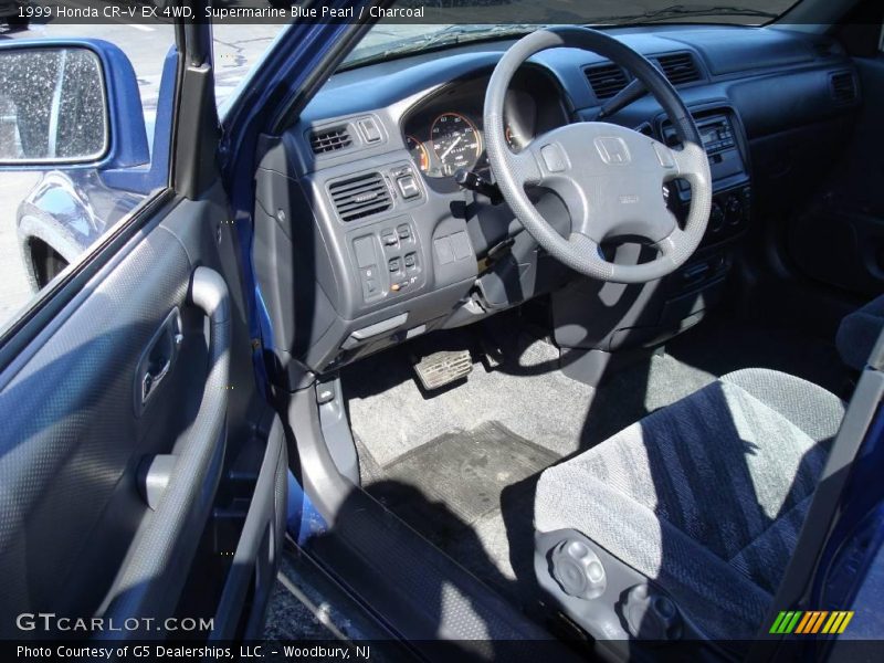 Supermarine Blue Pearl / Charcoal 1999 Honda CR-V EX 4WD