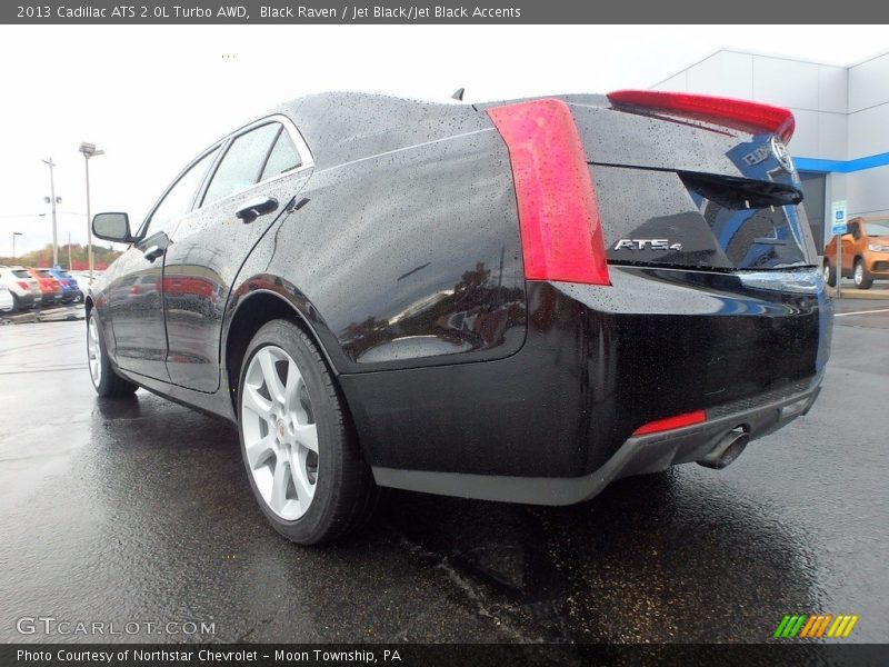 Black Raven / Jet Black/Jet Black Accents 2013 Cadillac ATS 2.0L Turbo AWD