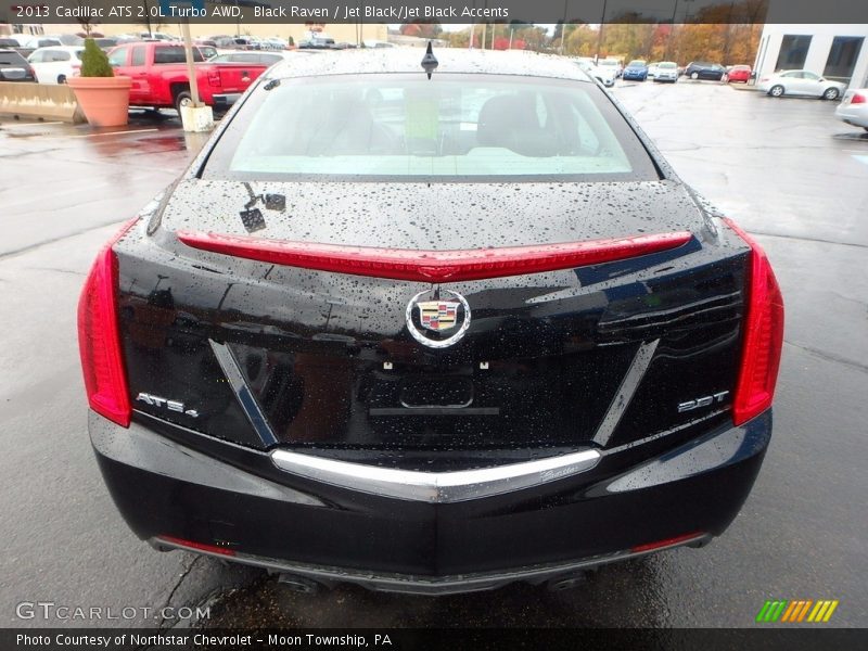 Black Raven / Jet Black/Jet Black Accents 2013 Cadillac ATS 2.0L Turbo AWD