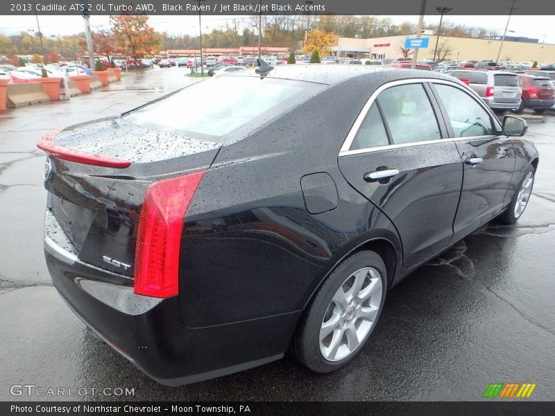 Black Raven / Jet Black/Jet Black Accents 2013 Cadillac ATS 2.0L Turbo AWD
