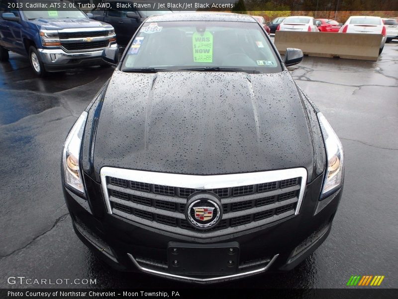 Black Raven / Jet Black/Jet Black Accents 2013 Cadillac ATS 2.0L Turbo AWD