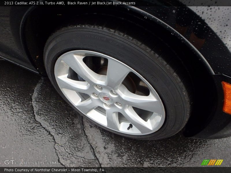 Black Raven / Jet Black/Jet Black Accents 2013 Cadillac ATS 2.0L Turbo AWD