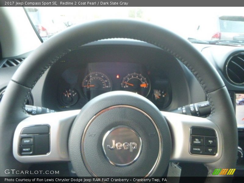 Redline 2 Coat Pearl / Dark Slate Gray 2017 Jeep Compass Sport SE