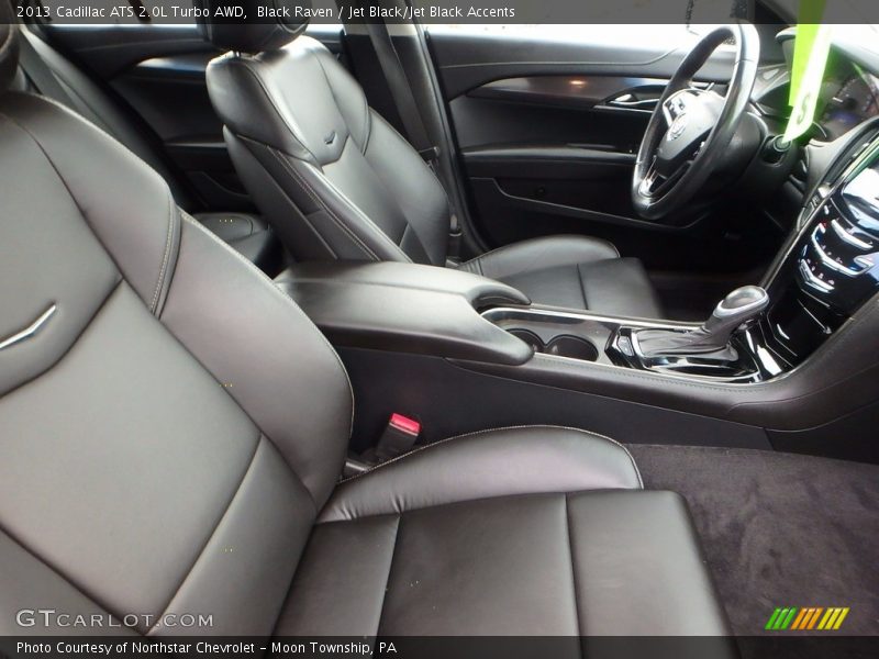 Black Raven / Jet Black/Jet Black Accents 2013 Cadillac ATS 2.0L Turbo AWD