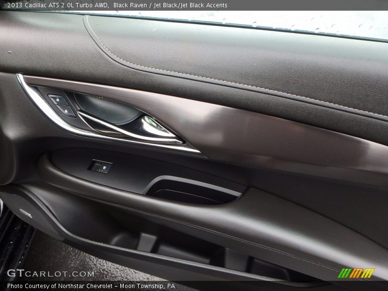 Black Raven / Jet Black/Jet Black Accents 2013 Cadillac ATS 2.0L Turbo AWD