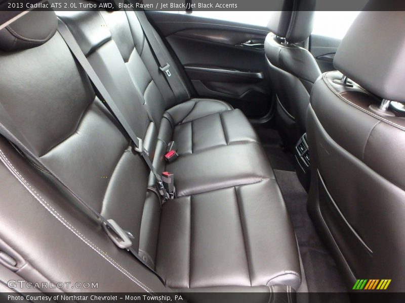 Black Raven / Jet Black/Jet Black Accents 2013 Cadillac ATS 2.0L Turbo AWD