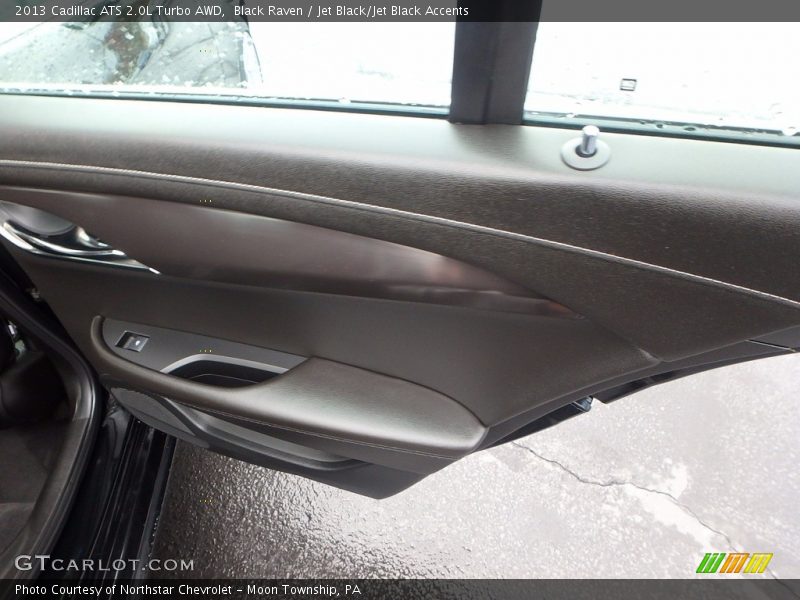 Black Raven / Jet Black/Jet Black Accents 2013 Cadillac ATS 2.0L Turbo AWD