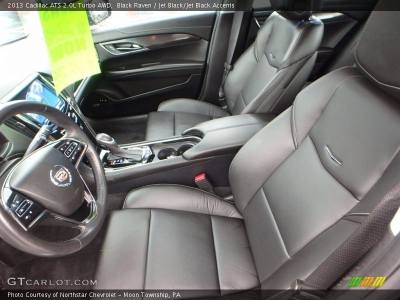 Black Raven / Jet Black/Jet Black Accents 2013 Cadillac ATS 2.0L Turbo AWD