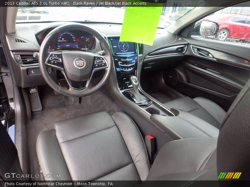 Black Raven / Jet Black/Jet Black Accents 2013 Cadillac ATS 2.0L Turbo AWD