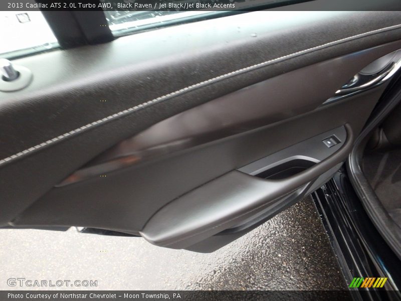 Black Raven / Jet Black/Jet Black Accents 2013 Cadillac ATS 2.0L Turbo AWD