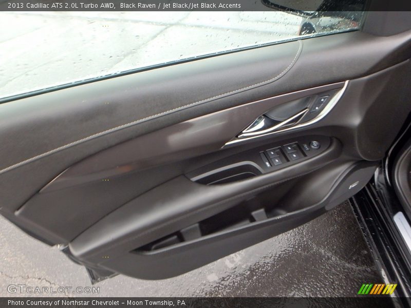 Black Raven / Jet Black/Jet Black Accents 2013 Cadillac ATS 2.0L Turbo AWD
