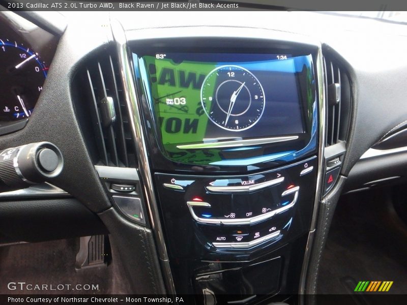 Black Raven / Jet Black/Jet Black Accents 2013 Cadillac ATS 2.0L Turbo AWD
