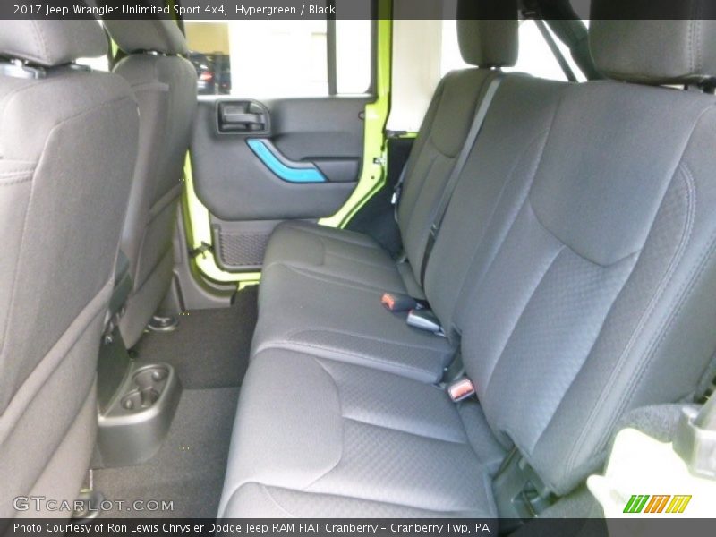 Hypergreen / Black 2017 Jeep Wrangler Unlimited Sport 4x4