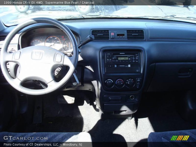 Supermarine Blue Pearl / Charcoal 1999 Honda CR-V EX 4WD