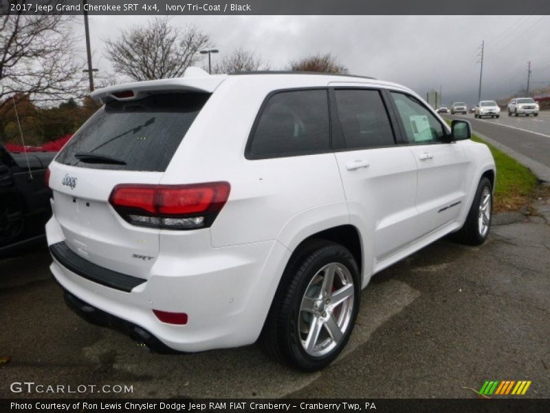 Ivory Tri-Coat / Black 2017 Jeep Grand Cherokee SRT 4x4