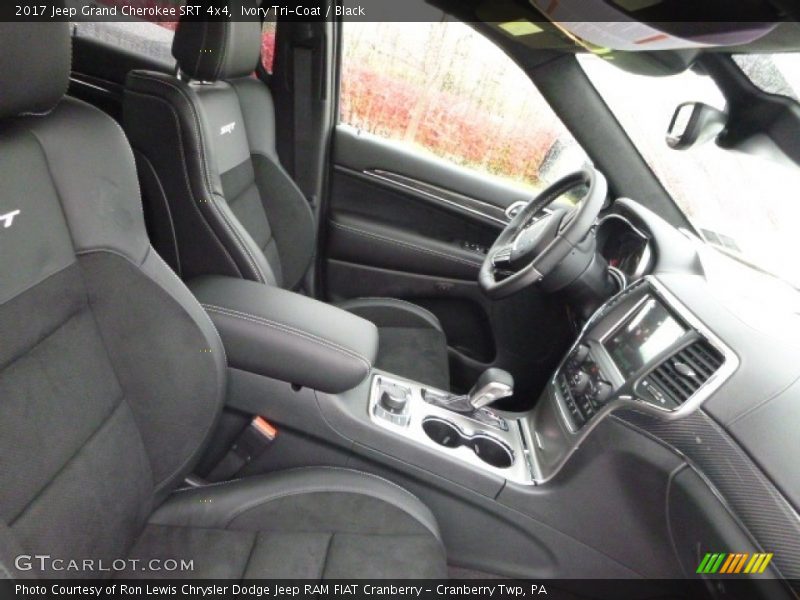 Front Seat of 2017 Grand Cherokee SRT 4x4