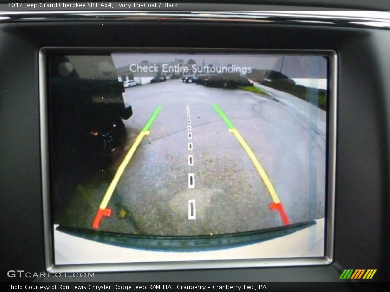 Ivory Tri-Coat / Black 2017 Jeep Grand Cherokee SRT 4x4