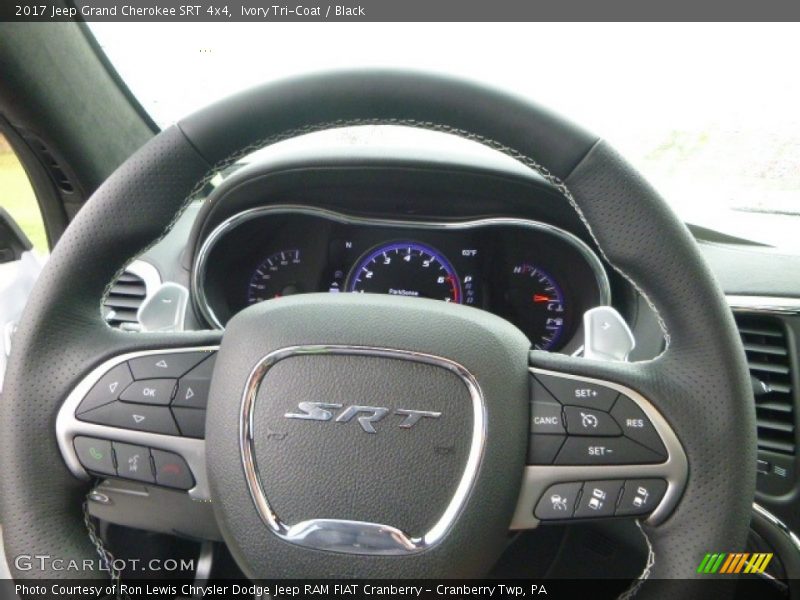 Ivory Tri-Coat / Black 2017 Jeep Grand Cherokee SRT 4x4
