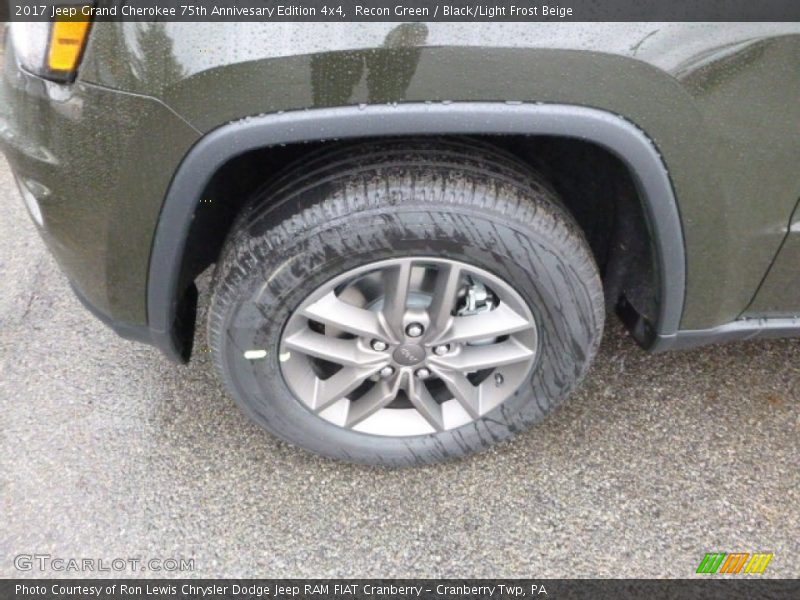 Recon Green / Black/Light Frost Beige 2017 Jeep Grand Cherokee 75th Annivesary Edition 4x4