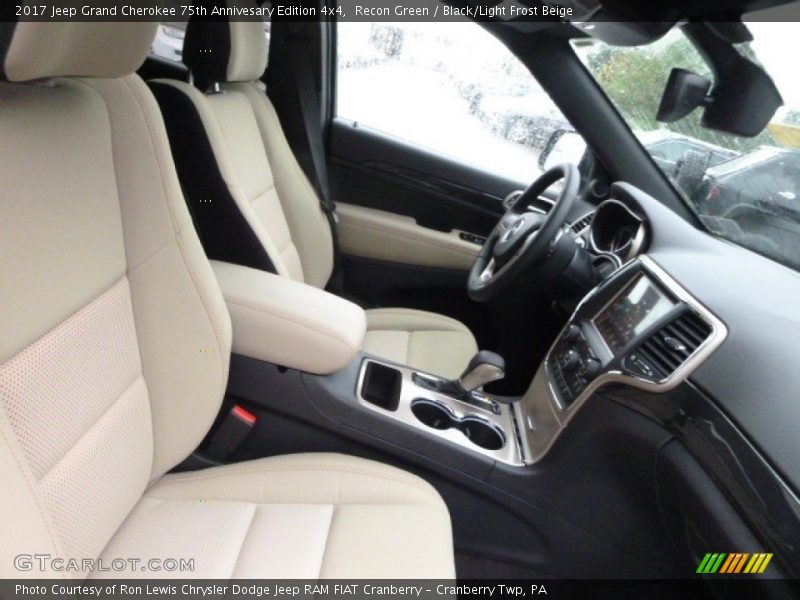 Front Seat of 2017 Grand Cherokee 75th Annivesary Edition 4x4