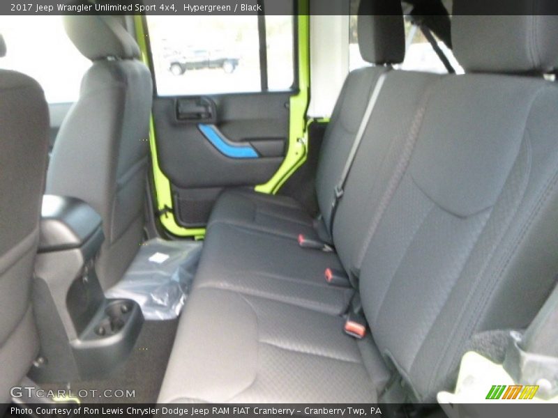 Hypergreen / Black 2017 Jeep Wrangler Unlimited Sport 4x4