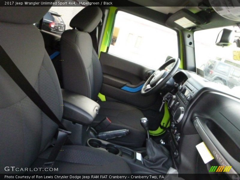 Hypergreen / Black 2017 Jeep Wrangler Unlimited Sport 4x4