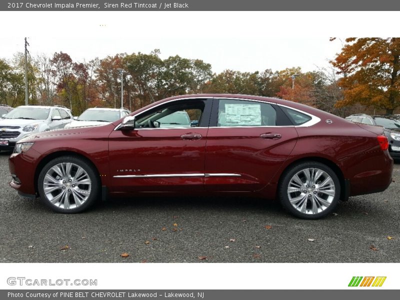  2017 Impala Premier Siren Red Tintcoat