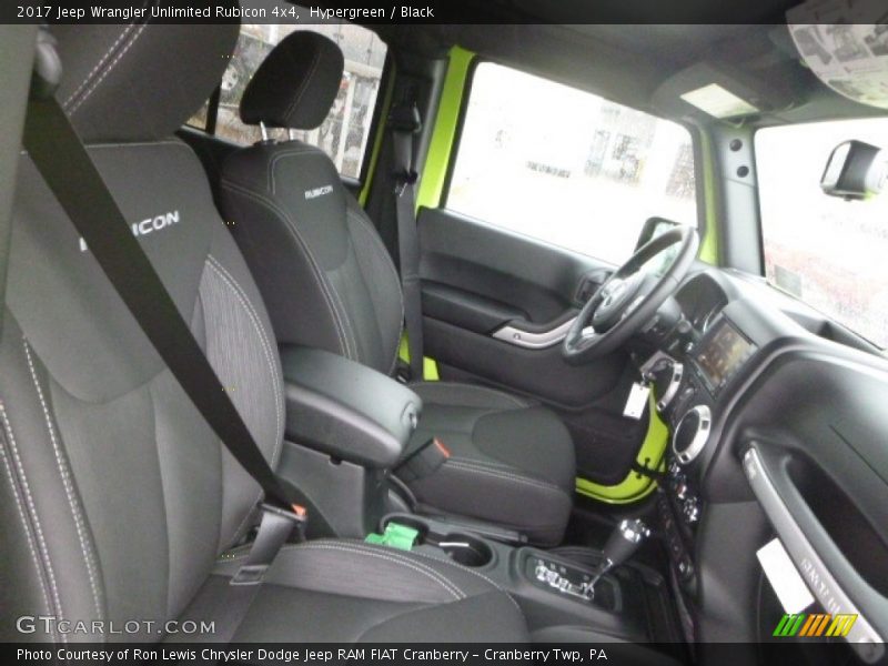 Hypergreen / Black 2017 Jeep Wrangler Unlimited Rubicon 4x4