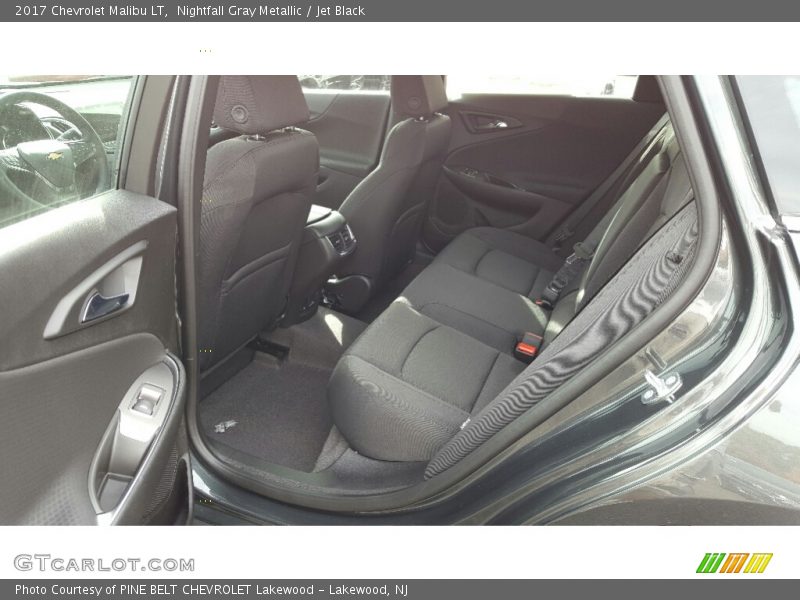 Nightfall Gray Metallic / Jet Black 2017 Chevrolet Malibu LT