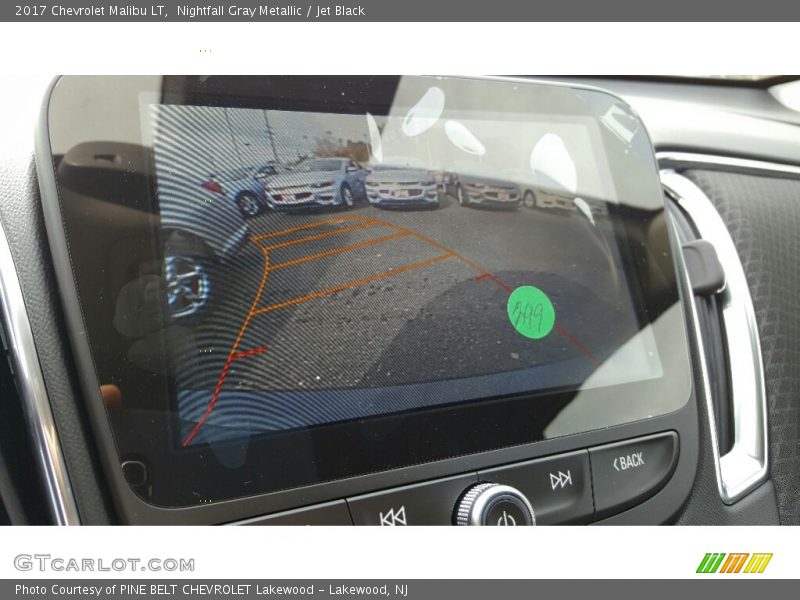 Nightfall Gray Metallic / Jet Black 2017 Chevrolet Malibu LT