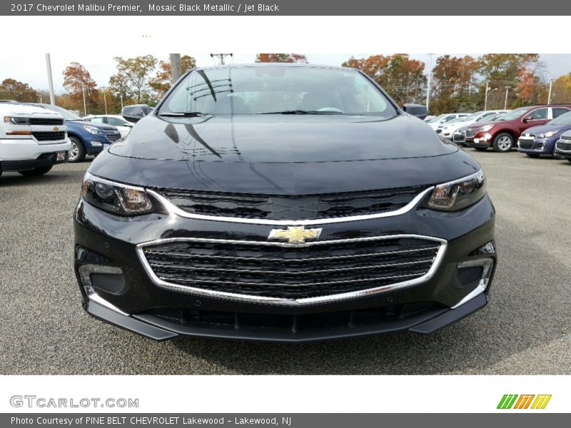 Mosaic Black Metallic / Jet Black 2017 Chevrolet Malibu Premier