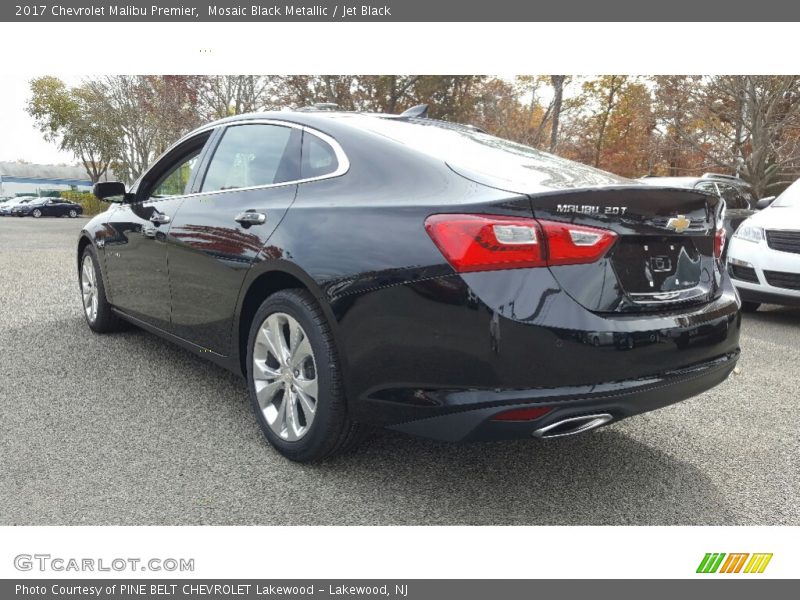 Mosaic Black Metallic / Jet Black 2017 Chevrolet Malibu Premier