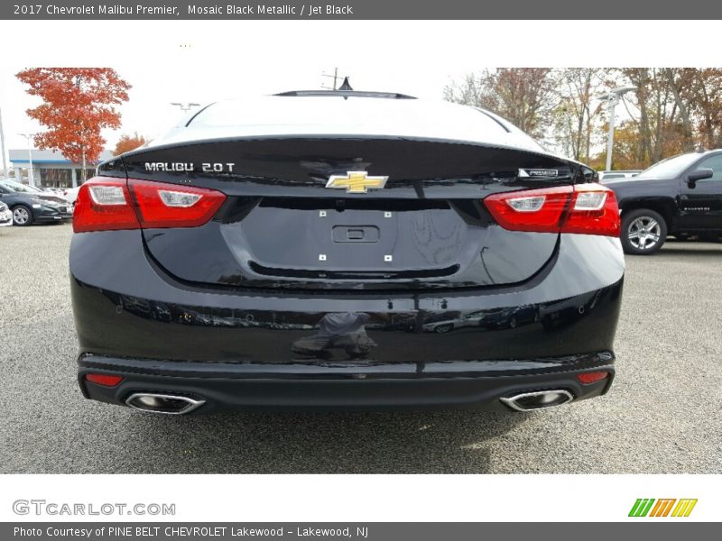 Mosaic Black Metallic / Jet Black 2017 Chevrolet Malibu Premier